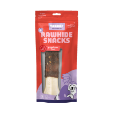 Braaaf Hondensnack Geperst Bot Eend 20 cm 175 gr