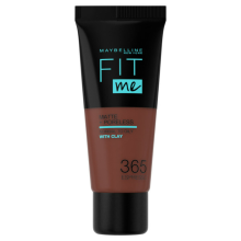 1+1 Gratis: Maybelline Fit Me Matte + Poreless Foundation 365 Espresso