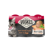 Voskes Tender Pieces Tonijn   Garnalen 6 x 25 gr