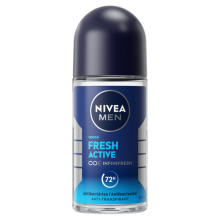 3X NIVEA Men Deodorant Roller Fresh Active 50 ml