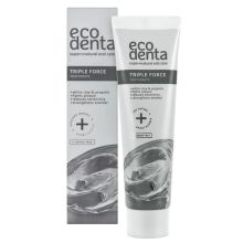 4X Ecodenta Tripple Effect Tandpasta Witte klei & Propolis 100 ml