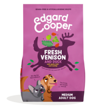 Edgard & Cooper Edgard & Cooper Hondenvoer Droog Hert   Scharreleend 7 kg