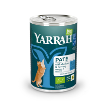 Yarrah Bio Kattenvoer Paté Vis 400 gr