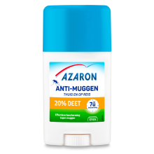 2X Azaron Anti Muggenstick 20% DEET 50 ml