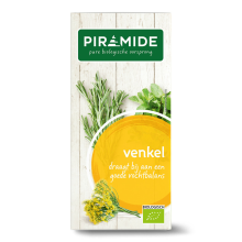 3X Piramide Kruidenthee Bio Venkel 20 stuks