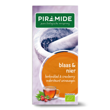 6X Piramide Blaas & Nierthee Bio 20 stuks