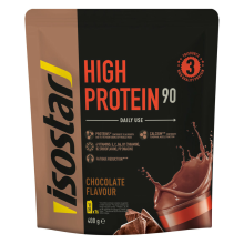 6X Isostar High Protein 90 Chocolade 400 gr