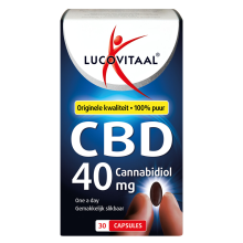 2+3 Gratis: Lucovitaal CBD 40 mg capsules 30 capsules