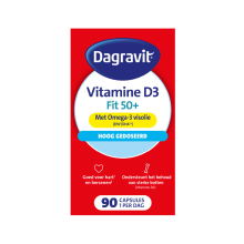 3X Dagravit Vitaal 50+ Vitamine D & Omega 3 Visolie 90 capsules