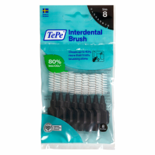6X TePe Interdentale Ragers Original 1,5 mm Zwart 8 stuks