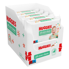10X Huggies Babydoekjes All Over Clean 10x56 = 560 stuks