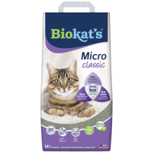 2X Biokat's Kattenbakvulling Micro Classic 14 liter