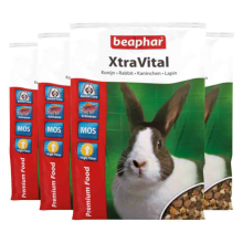 4X Beaphar XtraVital Konijn 2,5 kg