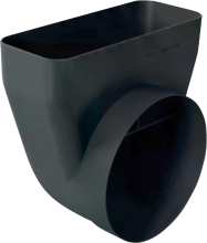 Bosch HEZ9VDSI1 90° Adapteraansluiting rond vlak