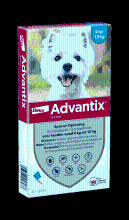 Advantix Elanco 100/500   6 pipetten