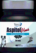 Vetraanimalhealth Aspitol plus 60 softgel capsules
