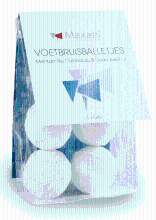 Maxani Voetbruisballetjes   5 stuks
