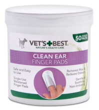 Vets best Vets Best Clean   Ear Finger Pads 50 st