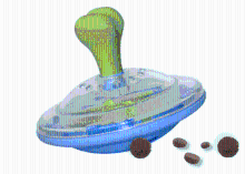 Pawise Treat Spinner Dispensing Toy