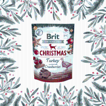 Brit petfood Brit Care Christmas Turkey soft snacks for dogs