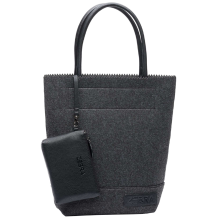 Zebra Trends Zebra Natural Shopper Vilt Antraciet