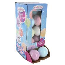 Bath & Fun 20 badbruisballen XXL à 160 gr in silo