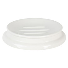Clayre & Eef Zeepschaaltje Rond wit
