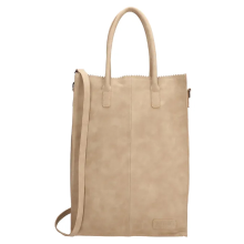 Zebra Trends Zebra Natural Bag Rosa XL Zand Suedine