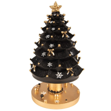 Jumbo Muziekdoos Kerstboom zwart