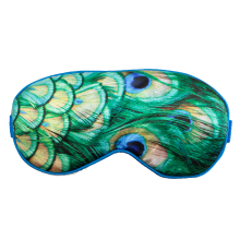 Delock Slaapmasker Pauwen veren