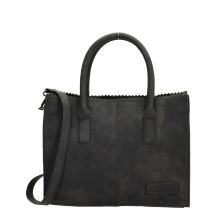 Zebra Trends Zebra Handtas Lisa XS Zwart Suedine
