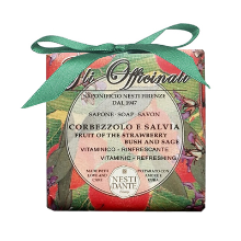 Nesti Dante Gli Officinali: Aardbeien & Salie zeep 200 gr