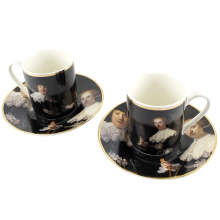 Museum Editions Espresso set Rembrandt   Marten & Oopjen