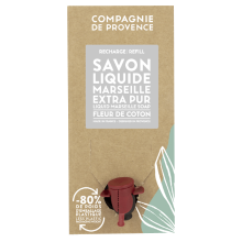 Compagnie de Provence Savon de Marseille vloeibare handzeep Extra Pur Fleur de Coton 3 liter eco navulling