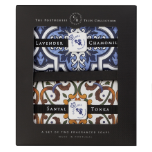 Castelbel Zeepset Lavender & Chamomile / Santal & Tonka 2 x 200 gr
