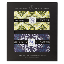 Castelbel Zeepset Cilantro & Lime / Rhubarb & Cassis 2 x 200 gr