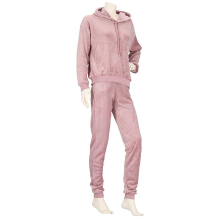 Huispak dames Effen oud roze   maat L/XL
