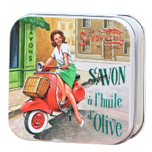 Parfums de Provence Blikje Savon de Marseille zeep Scooter