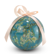 Museum Editions Kerstbal Amandelbloesem in cadeaudoosje