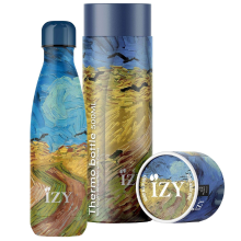 IZY Bottles Van Gogh   Korenveld drinkfles RVS 500 ml