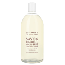Compagnie de Provence Savon de Marseille vloeibare handzeep Extra Pur Forêt de Cèdres 1 liter navulling