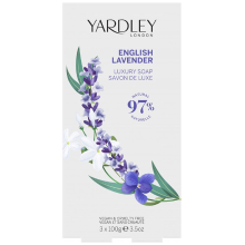 Yardley English Lavender zeepset 3 x 100 gr
