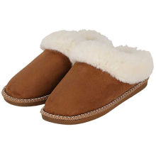 Apollo Ladies Home Slippers Teddy Cognac   maat 39/40