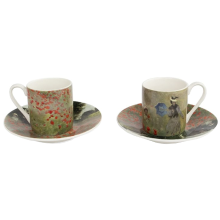Museum Editions Espresso set Monet   Veld met Klaprozen