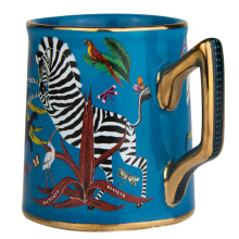 Ortigia Mok Jungle blauw