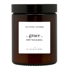 The Olphactory   Geurkaars Grace Mint Tea & Basil 135 gr