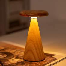 Gingko Sylva Table Lamp Mini White Ash