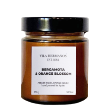 Vila Hermanos Apothecary Bergamota & Orange Blossom geurkaars 150 gr