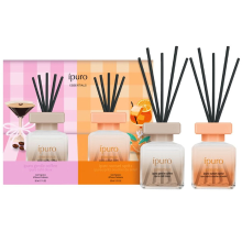 Geurstokjes Ipuro Gentle Coffee & Sunset Spritz 2 x 50 ml geschenkset