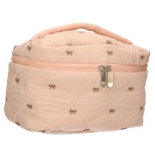 Traveller Beautycase Strikjes zalmroze